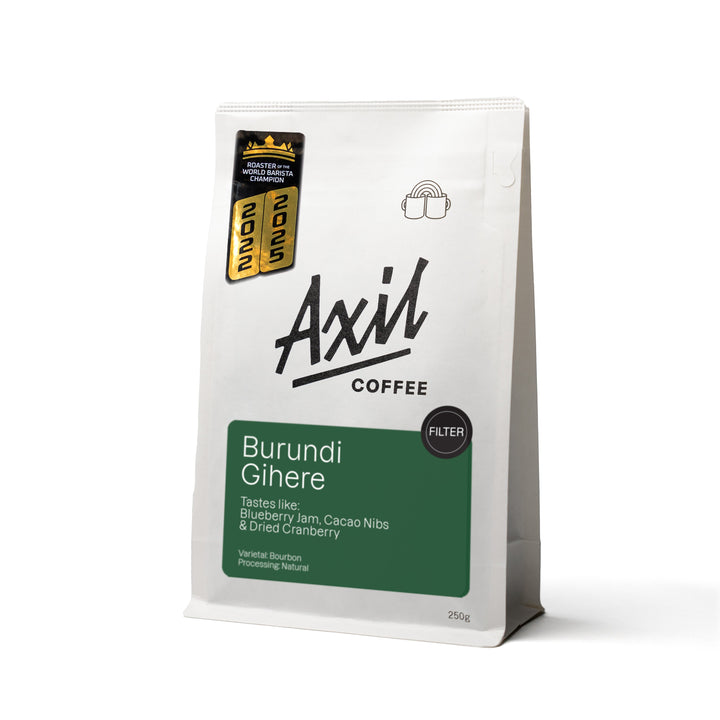Axil Coffee - Burundi Gihere - Natural process - Filter roast