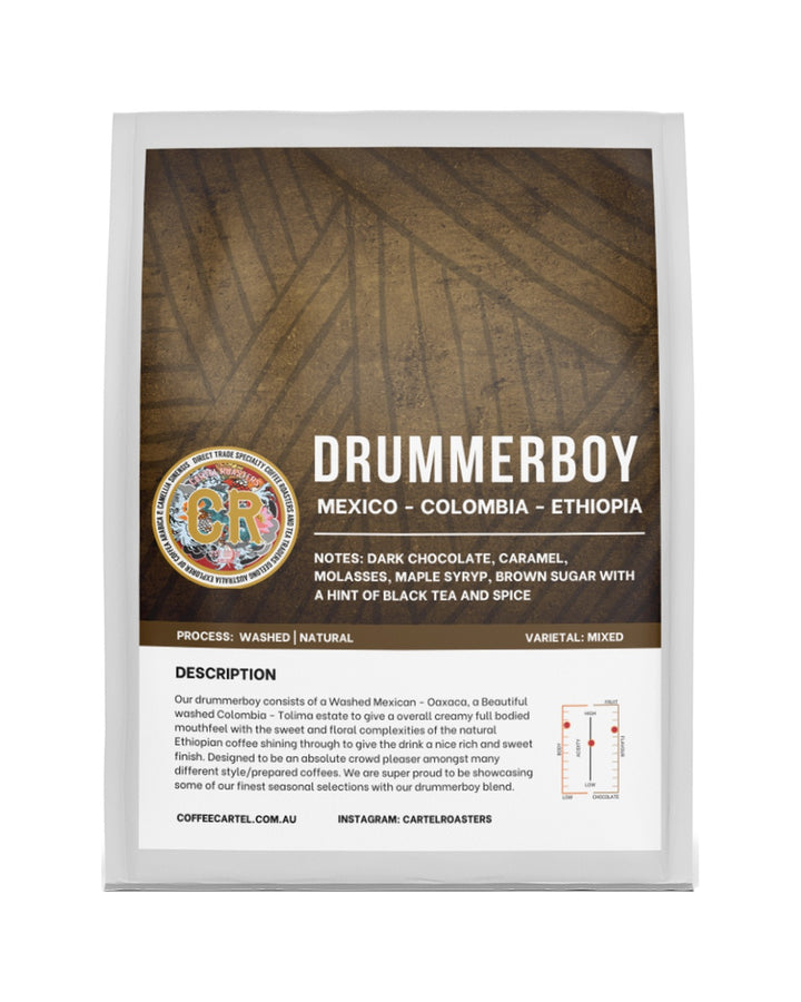 Cartel Roasters - Drummer Boy blend - Espresso roast