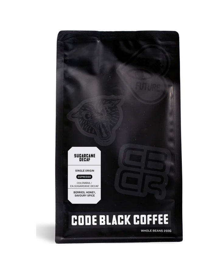 Code Black Coffee - Sugarcane Decaf - Espresso roast