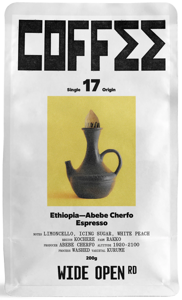 Wide Open Road - Ethiopia Abebe Cherfo - Espresso roast