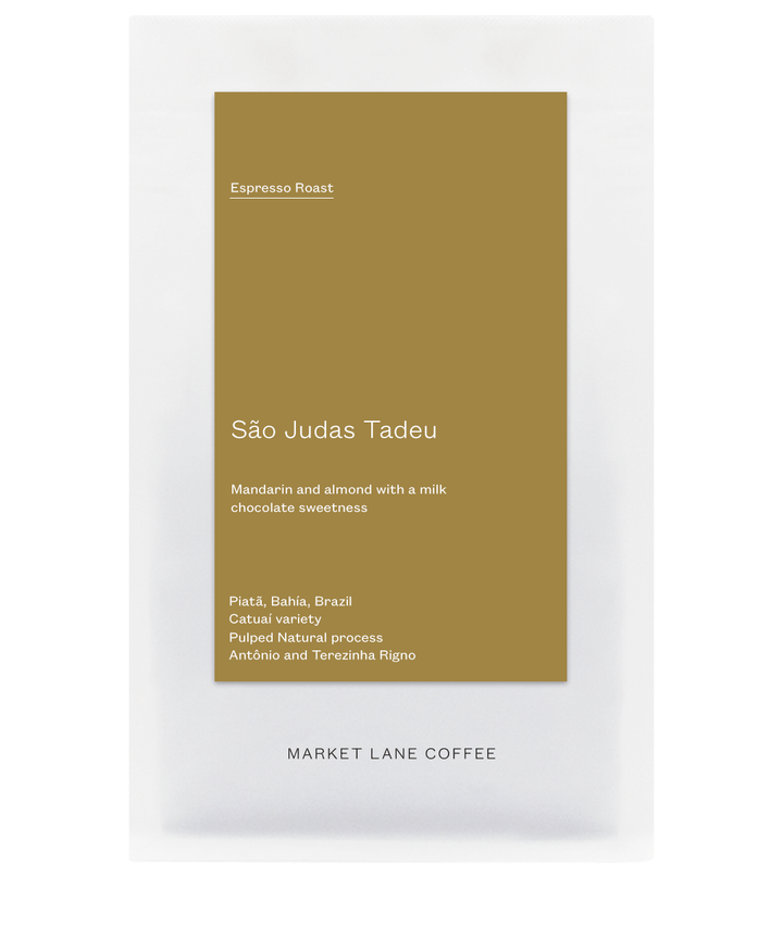 Market Lane Coffee Brazil Sao Judas Tadeu espresso roast