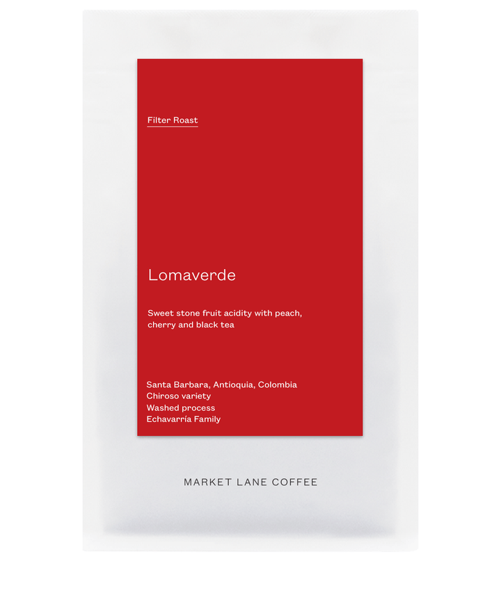 Market Lane Coffee - Colombia Lomaverde - Washed process - Filter roast