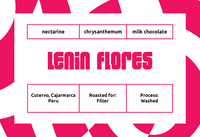 Atypical - Peru Lenin Flores Washed - Filter roast