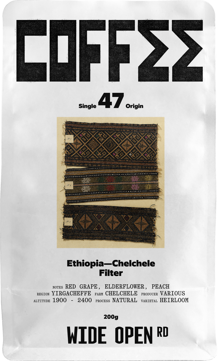Wide Open Road - Ethiopia Chelchele - Natural process - Filter roast