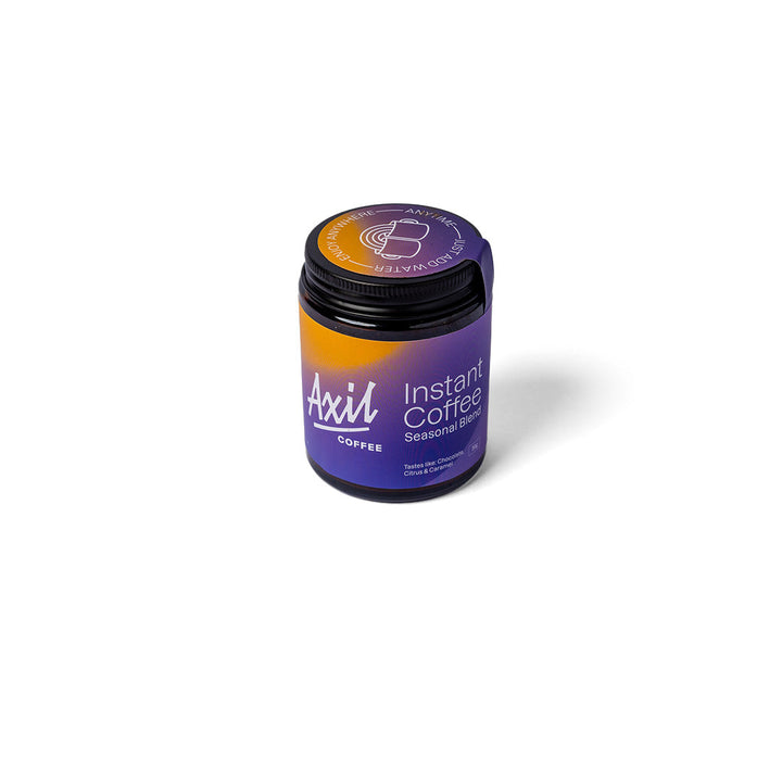 Axil Coffee Instant Coffee Seasonal blend