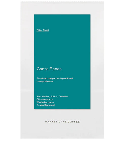 Market Lane  - Colombia Canta Ranas - Filter roast