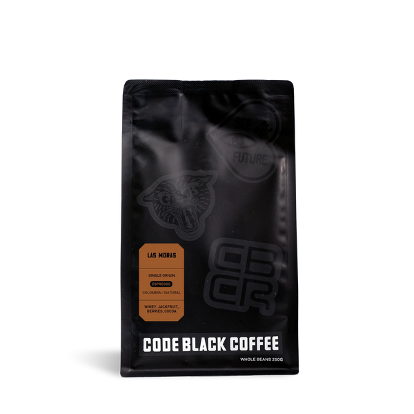 Code Black Coffee - Colombia Las Moras Natural - Espresso roast