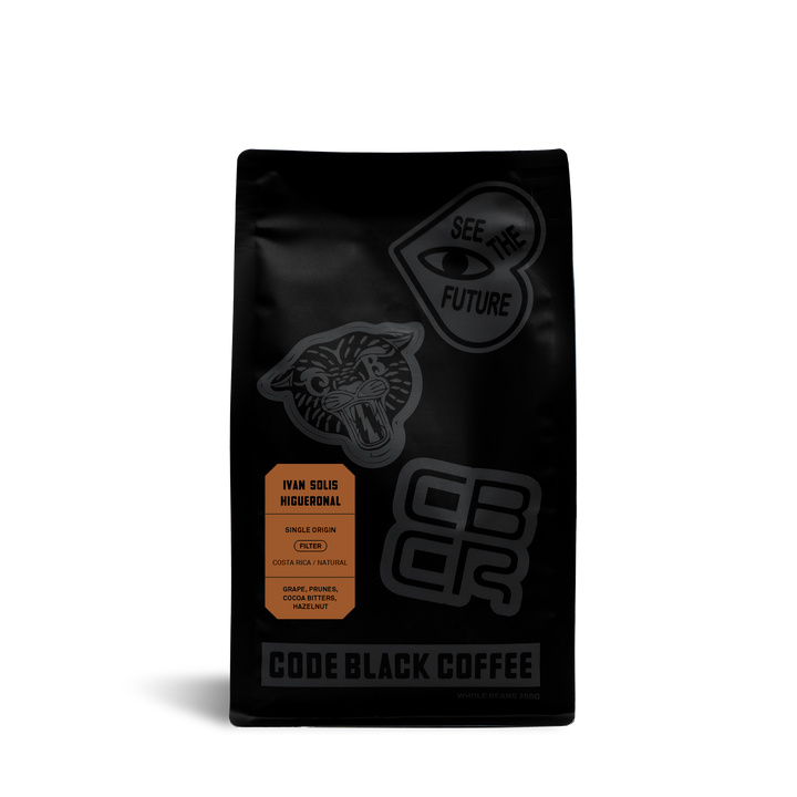 Code Black - Costa Rica Ivan Solis Higueronal - Anaerobic Natural - Filter roast