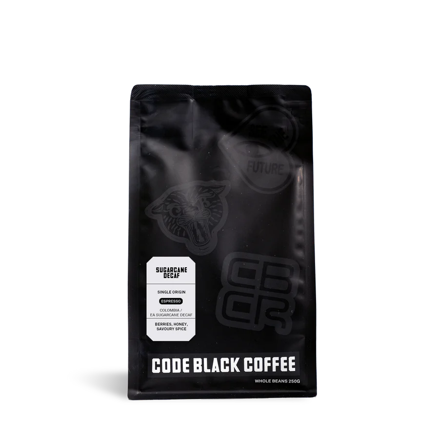 Code Black Coffee - Sugarcane Decaf - Espresso roast