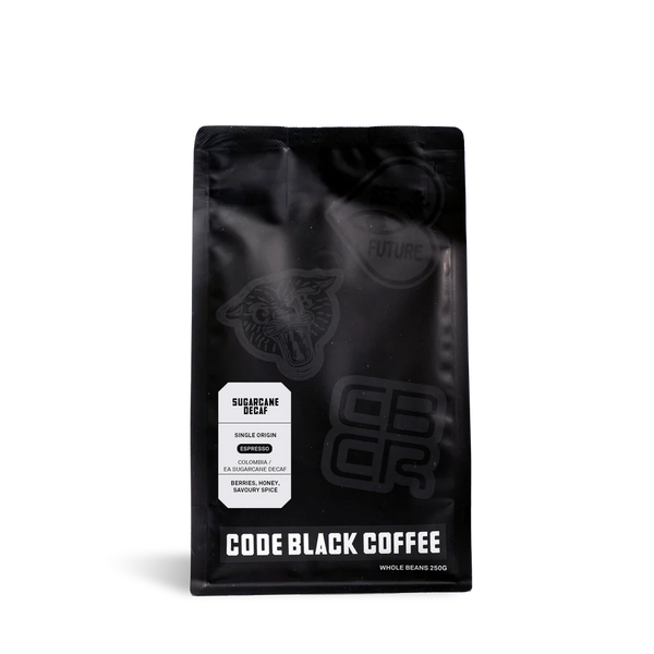 Code Black Coffee - Sugarcane Decaf - Espresso roast
