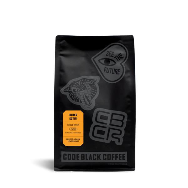 Code Black Coffee - Ethiopia Banko Gotiti Washed - Filter roast