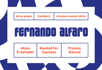 Atypical - El Salvador Fernando Alfaro - Espresso roast