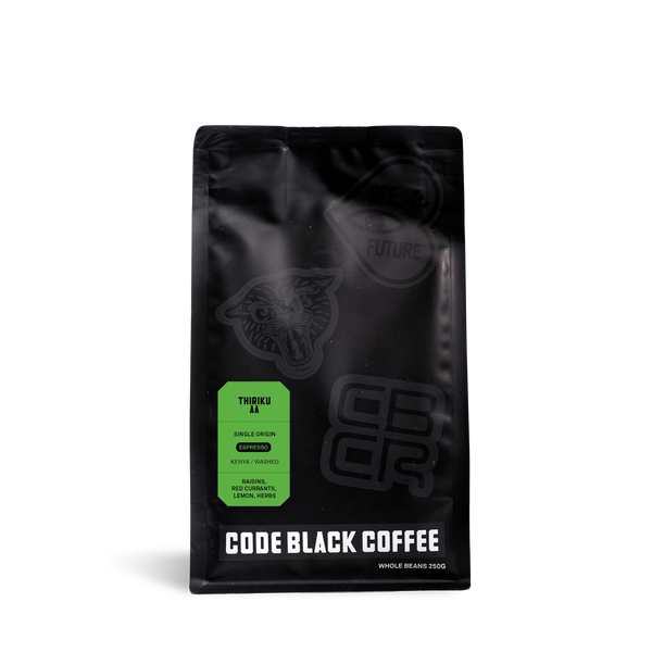 Code Black Coffee - Kenya Thiriku AA Washed - Espresso roast