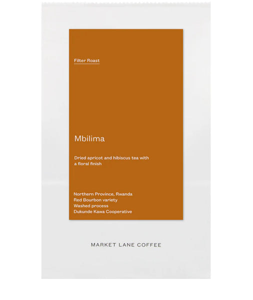 Market Lane  - Rwanda Mbilima - Filter roast