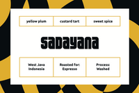 Atypical - Indonesia Sadayana Co-op Washed - Espresso roast