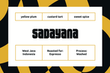 Atypical - Indonesia Sadayana Co-op Washed - Espresso roast