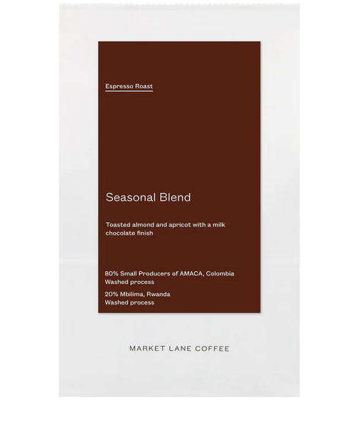 Market Lane - Seasonal blend - Espresso roast