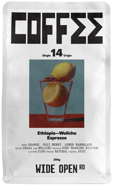 Wide Open Road - Ethiopia Wolichu - Espresso roast