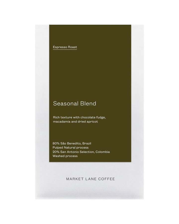 Market Lane - Seasonal blend - Espresso roast