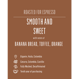 Seven Seeds - Matambo Decaf Colombia - Espresso roast