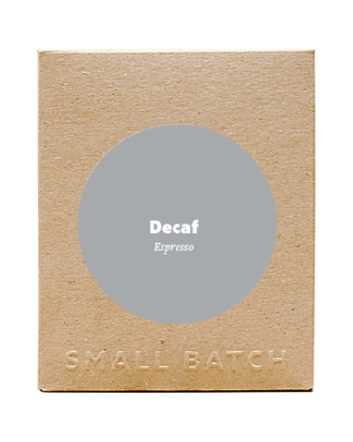 Small Batch - Decaf - Espresso roast