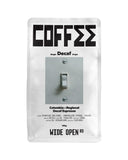 Wide Open Road - Colombia El Vergel Decaf - Espresso roast
