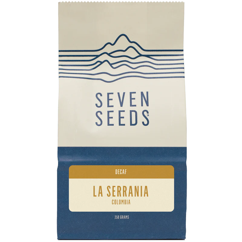 Seven Seeds Colombia La Serrania Decaf Espresso roast
